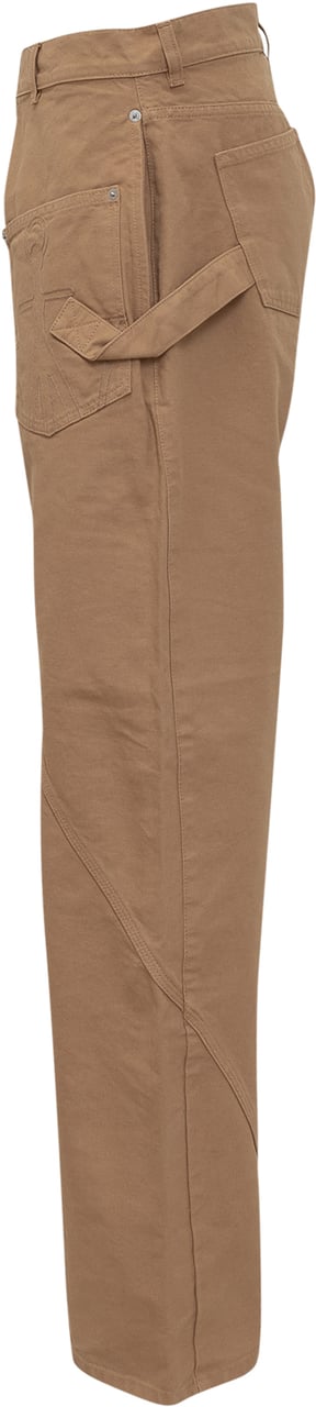 J.W. Anderson Pantaloni Twisted Work Beige