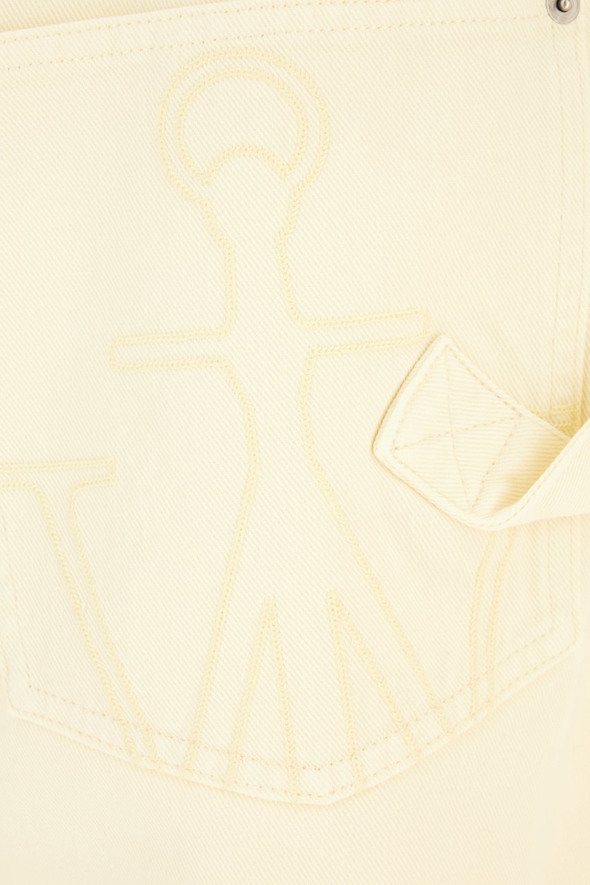 J.W. Anderson J.W. Anderson Pastel yellow denim jeans Geel