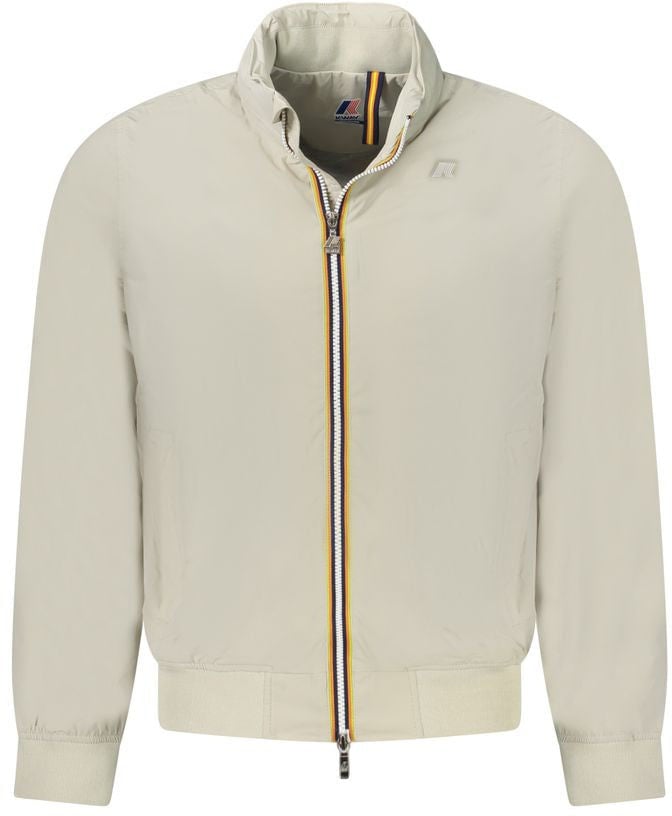 K-WAY K-WAY Beige Nylon Jackets & Coat Beige