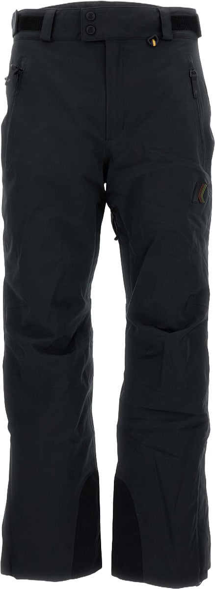 K-WAY Queyras Twill Trousers 2L Zwart