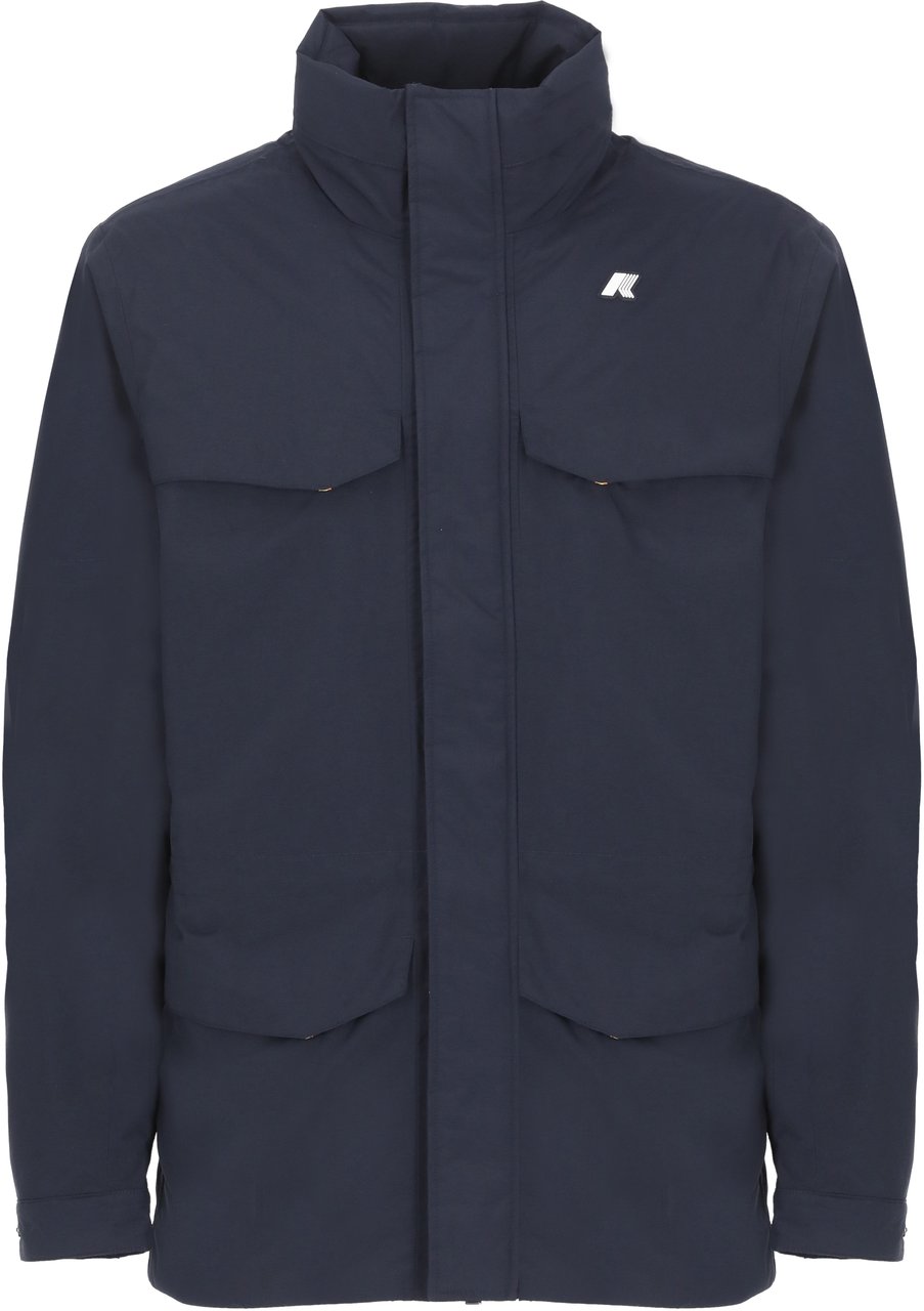 K-WAY Coats Blue Navy