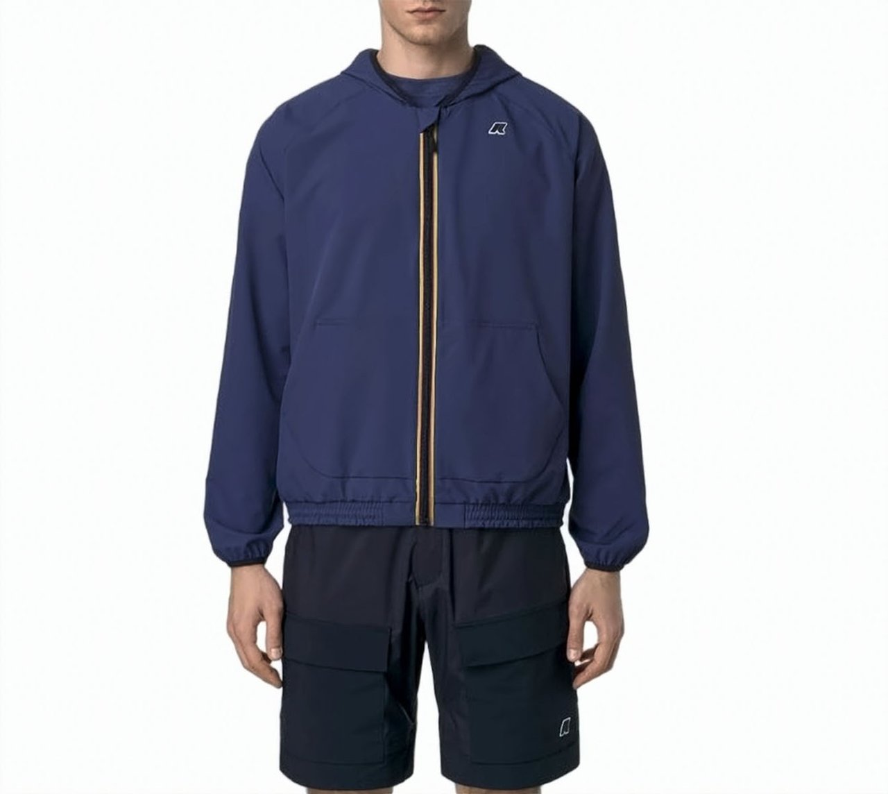 K-WAY Sia Stretch Fleece Hooded Jacket Groen