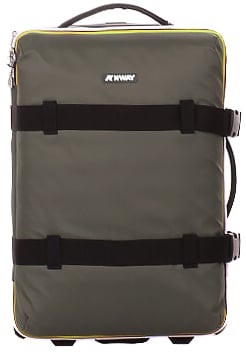 K-WAY Suitcases Green Blackish Donkergroen