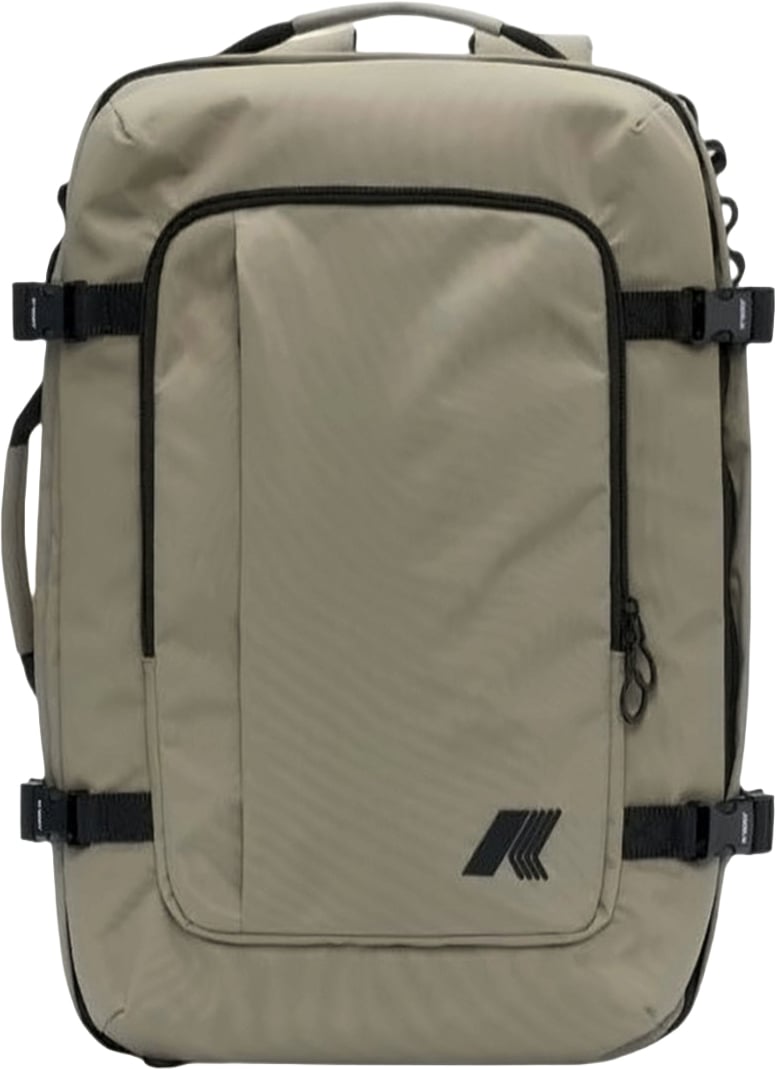 K-WAY Salome Nylon Utility Backpack Bruin