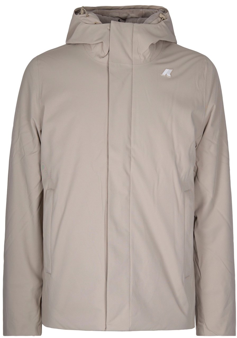 K-WAY Coats Beige Cash-Grey Goat Taupe