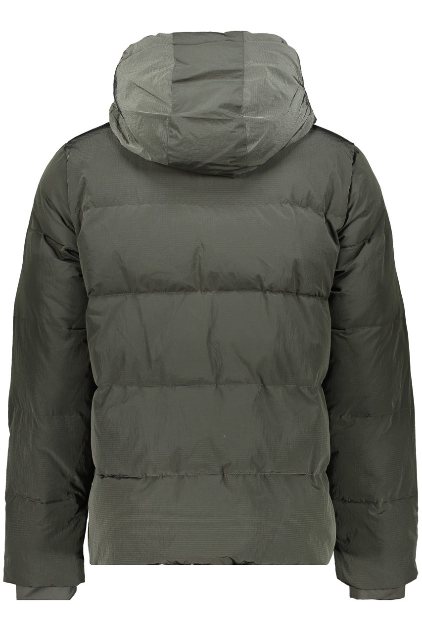 K-WAY Hooded down jacket Zwart
