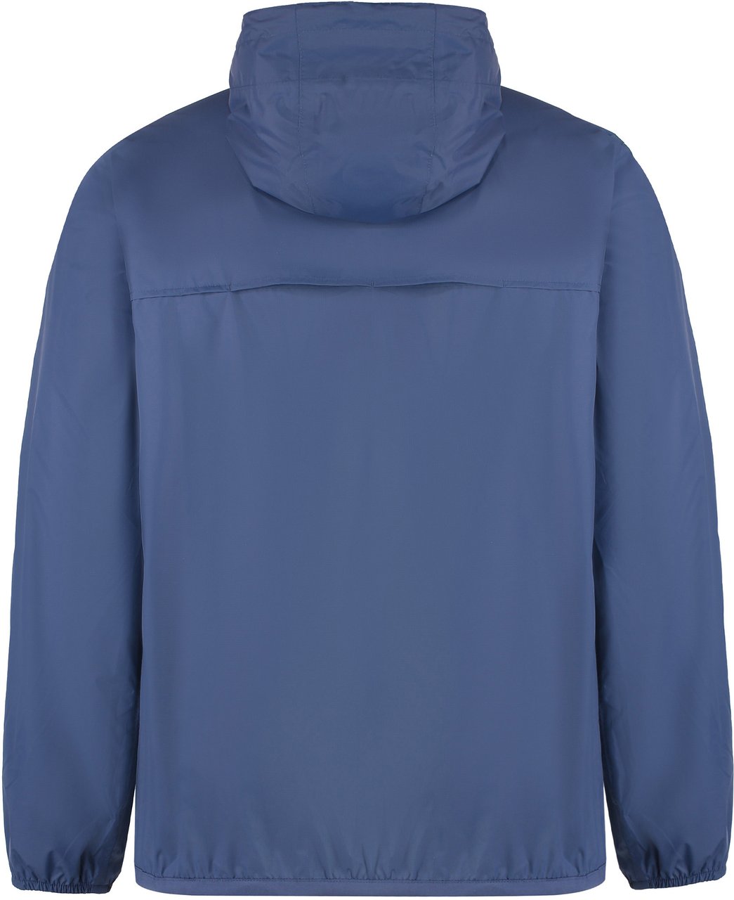 K-WAY Le Vrai 3.0 Claude Hooded nylon jacket Blauw