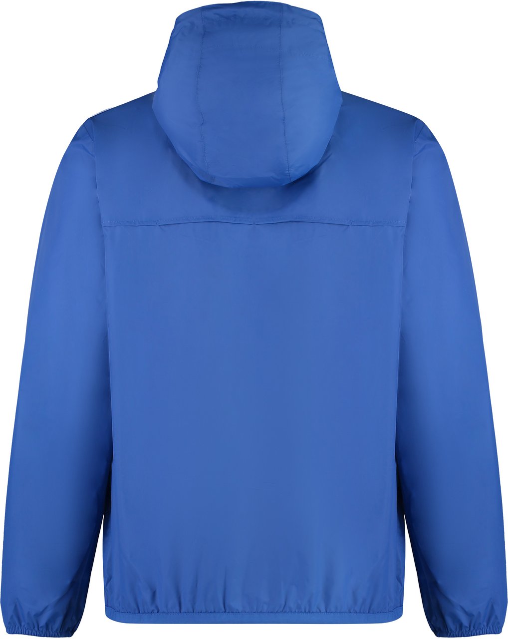 K-WAY Claude Hooded nylon jacket Blauw