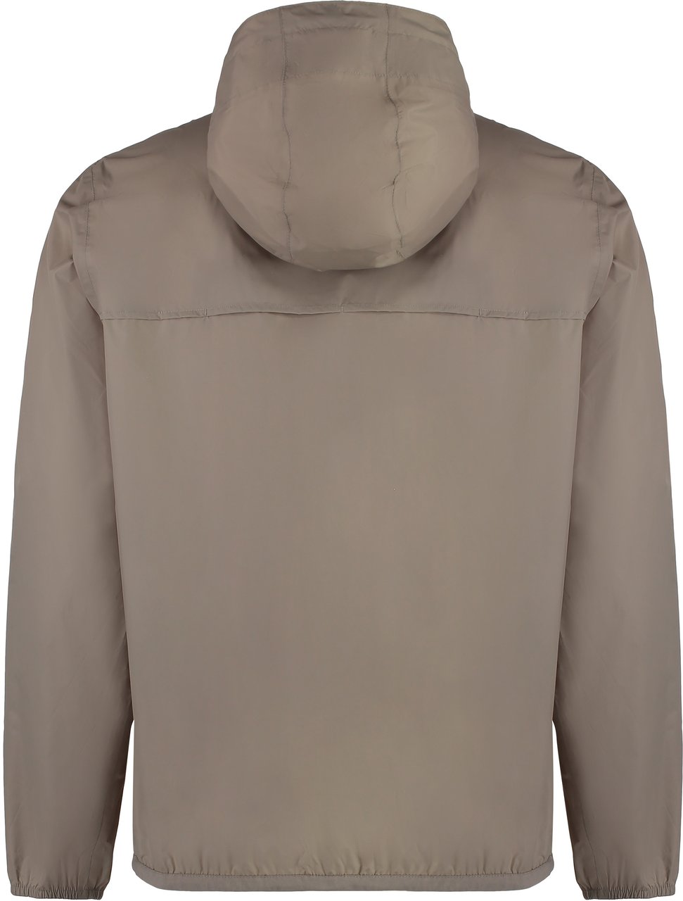 K-WAY Claude Hooded nylon jacket Beige