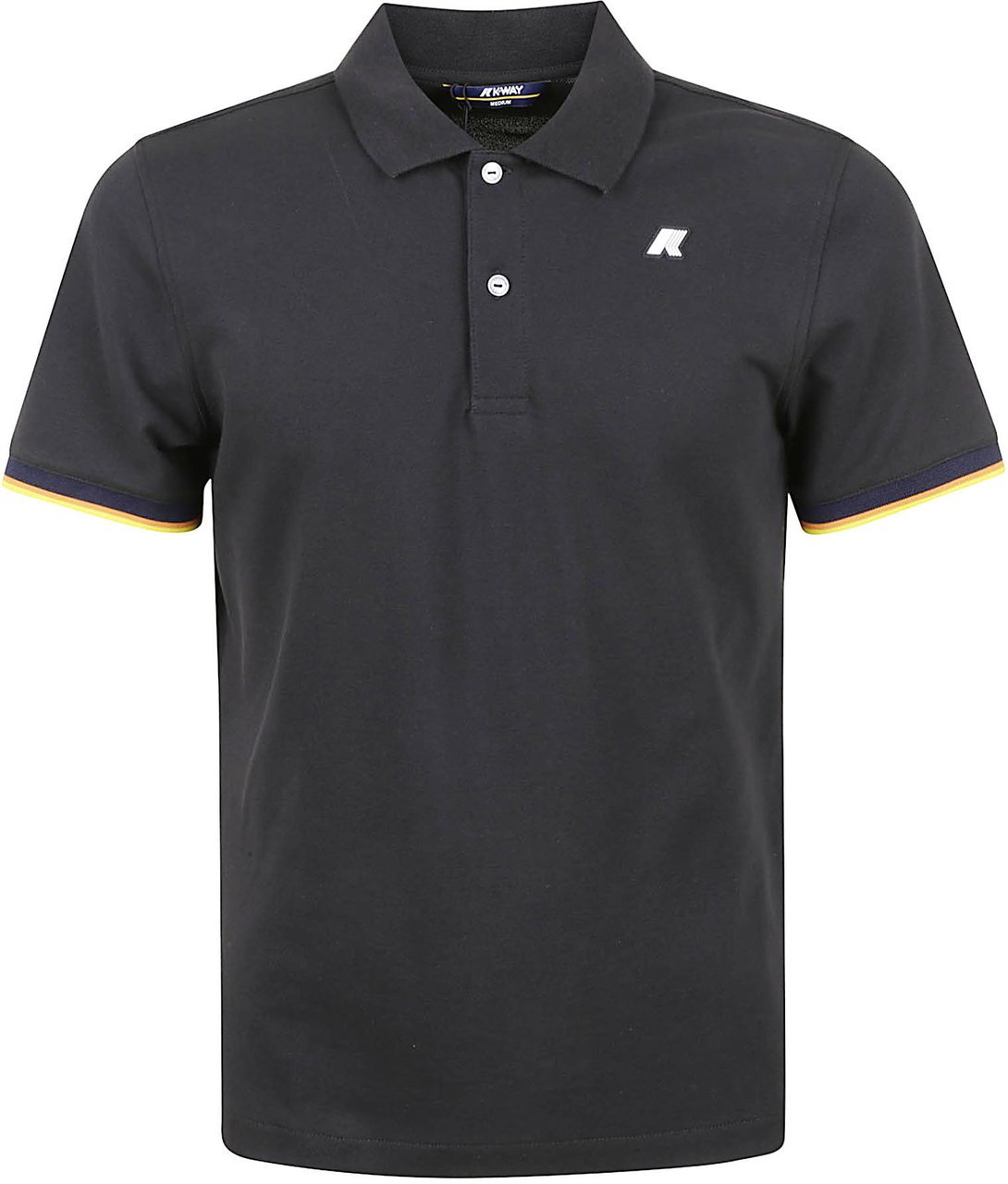 K-WAY T-Shirts And Polos Nero Donkergrijs