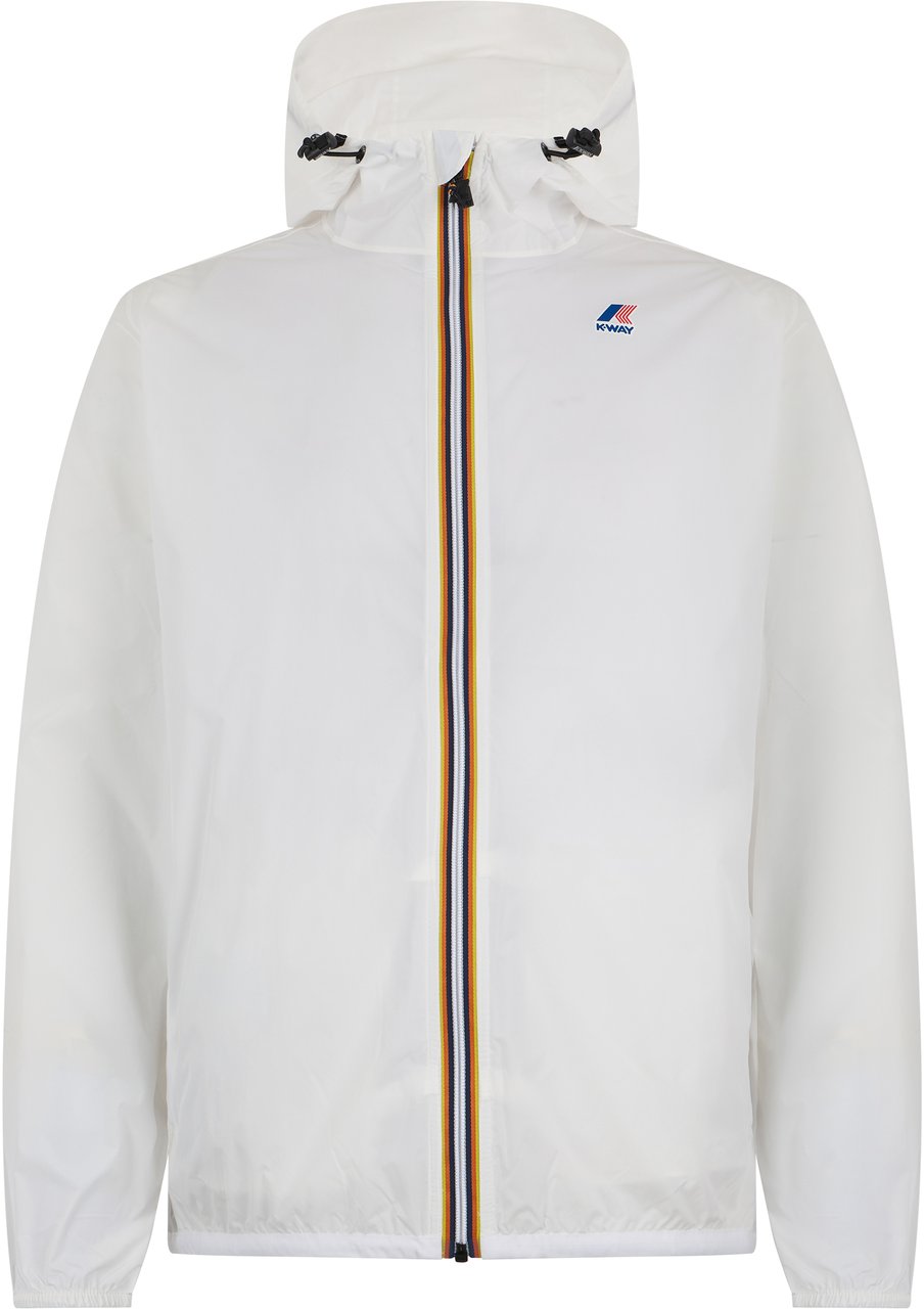 K-WAY Windbreaker with hood Wit