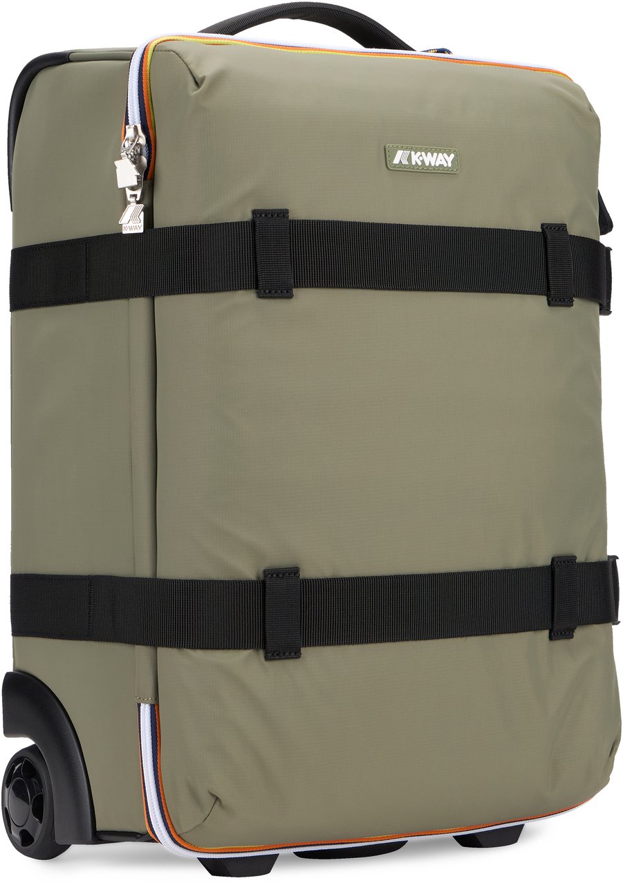 K-WAY Travel Trolley Bag Groen