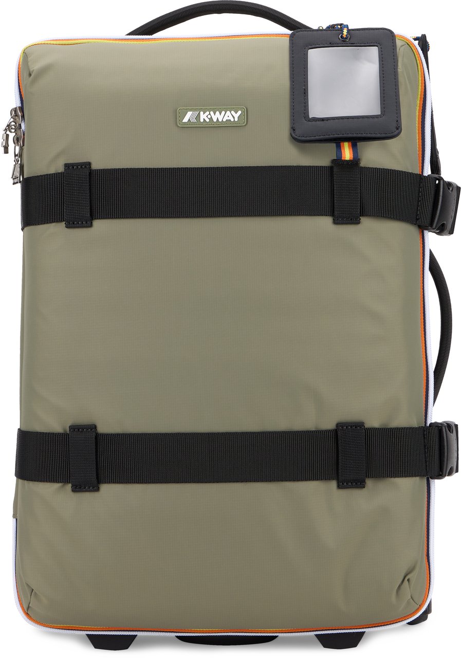 K-WAY Travel Trolley Bag Groen