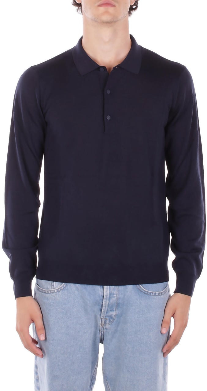 K-WAY Sweaters Blue Depth Blauw