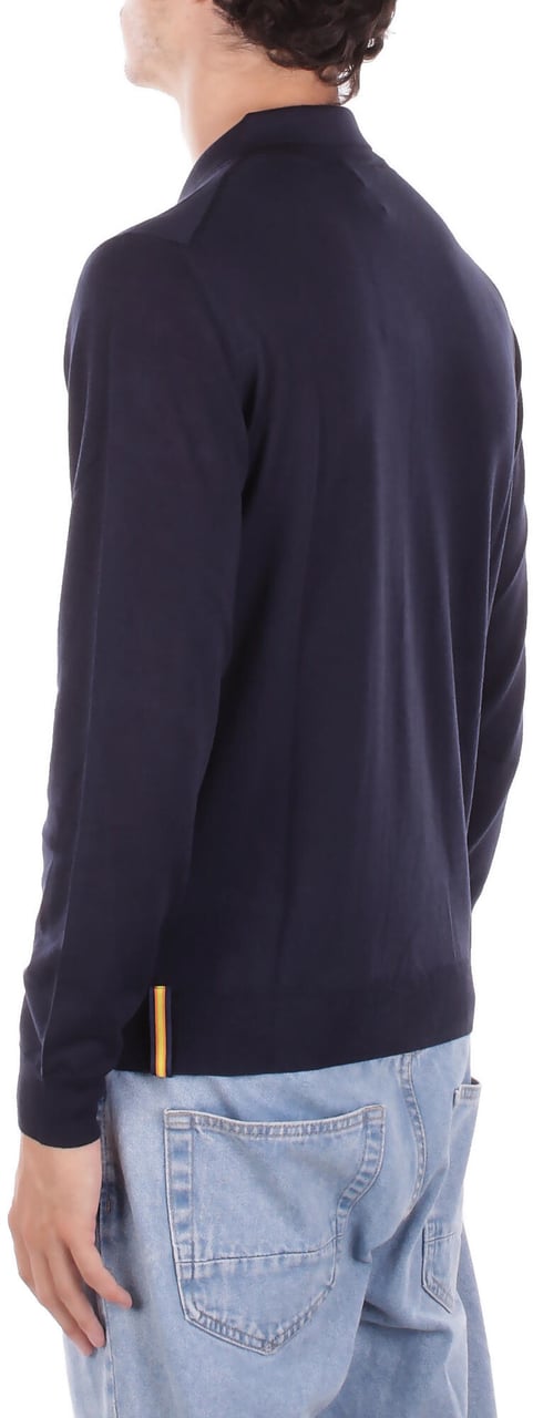 K-WAY Sweaters Blue Depth Blauw