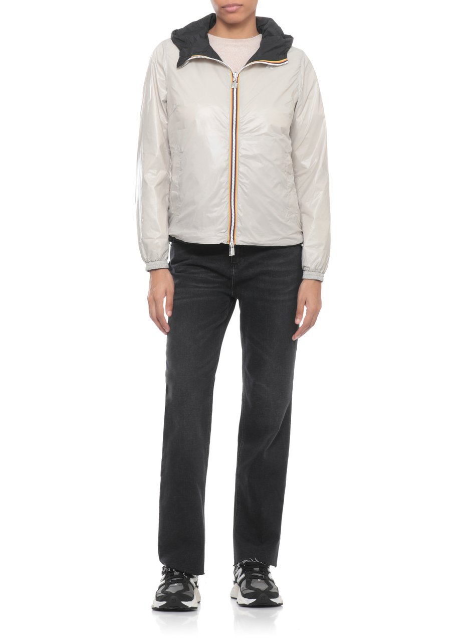K-WAY Black Lil 2.0 Plus Reversible Jacket Zwart