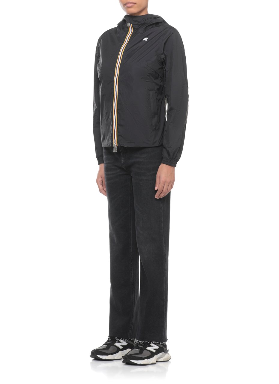 K-WAY Black Lil 2.0 Plus Reversible Jacket Zwart
