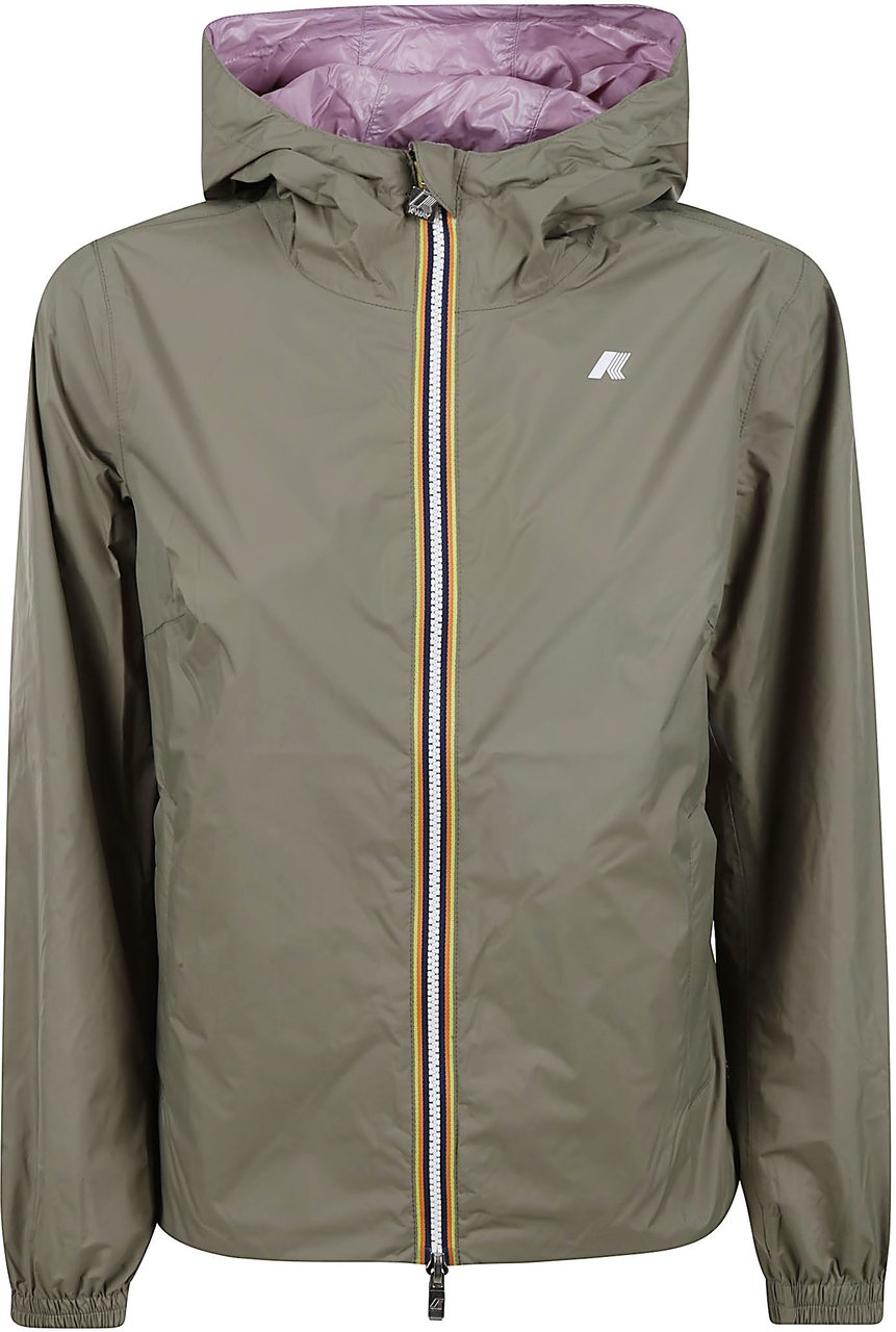 K-WAY Coats Verde/Viola Divers