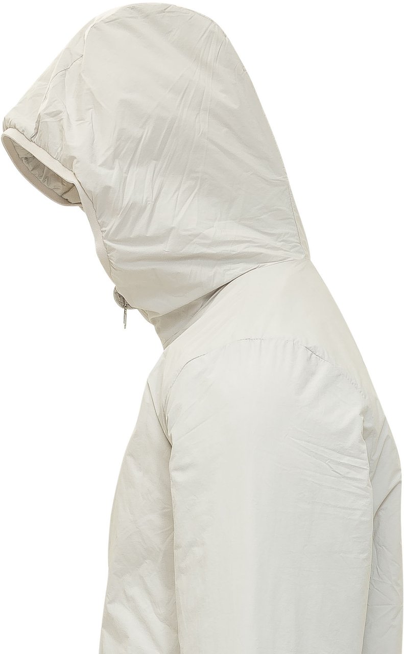 K-WAY Giacca con Cappuccio e Zip Frontale Wit