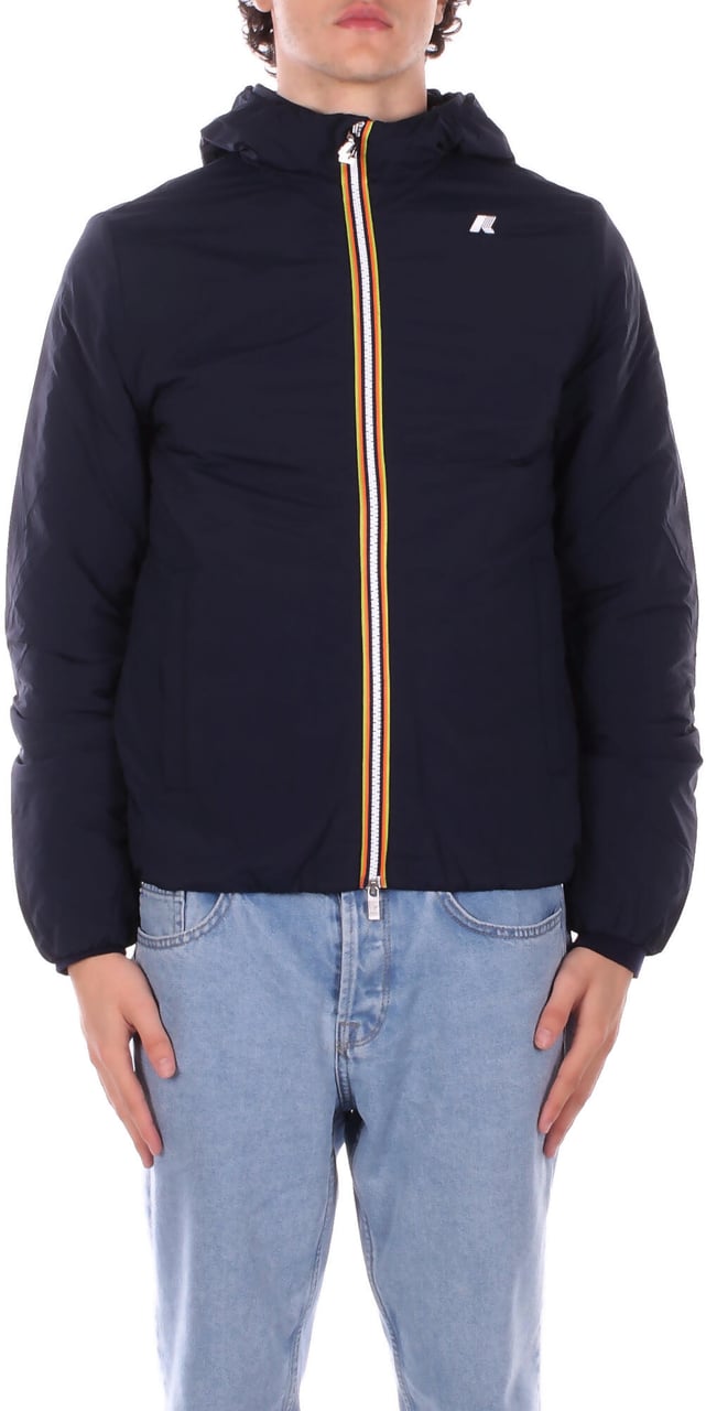 K-WAY Coats Blue Depth Blauw