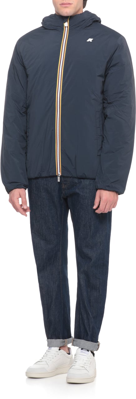 K-WAY Coats Blue Navy