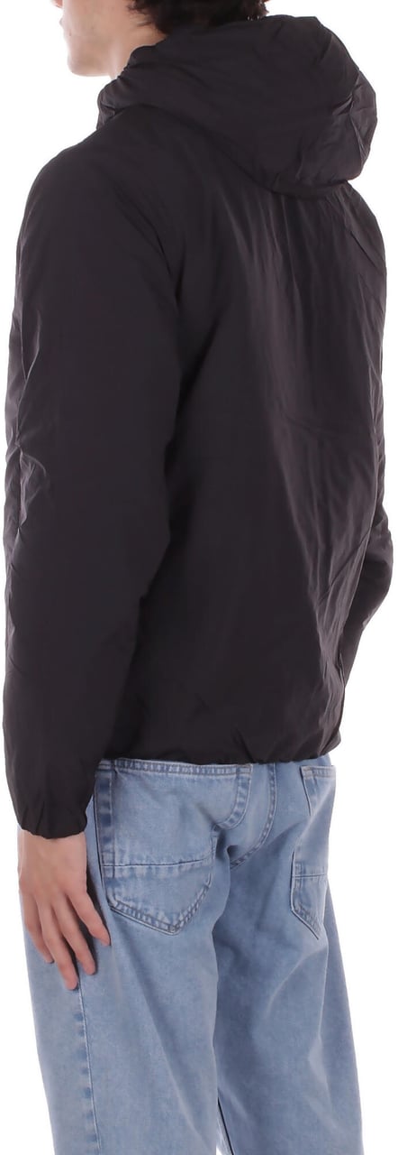 K-WAY Coats Black Pure Zwart