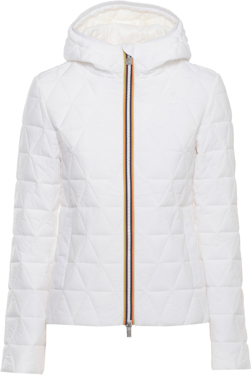 K-WAY Coats Bianco Wit
