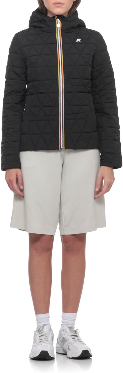 K-WAY Coats Black Zwart