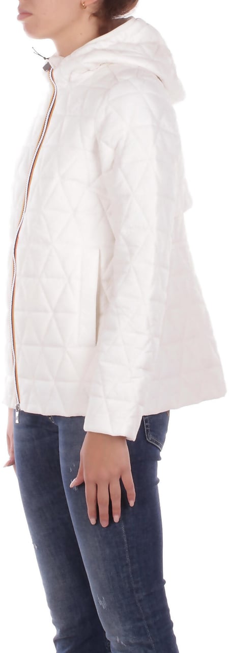 K-WAY Coats White Gardenia Wit