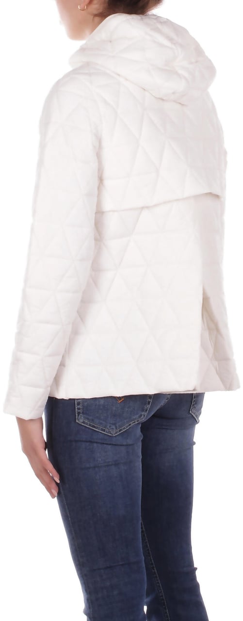 K-WAY Coats White Gardenia Wit