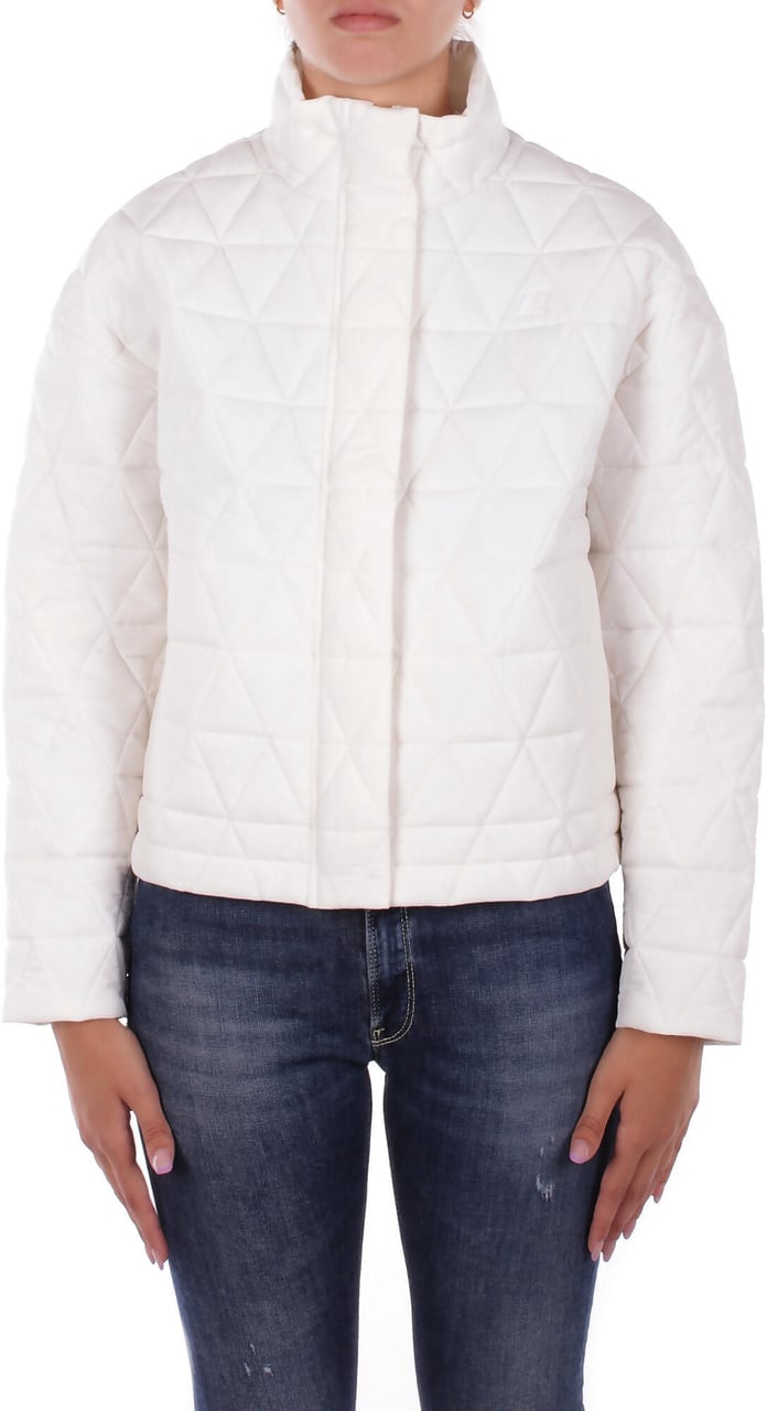 K-WAY Coats White Gardenia Wit