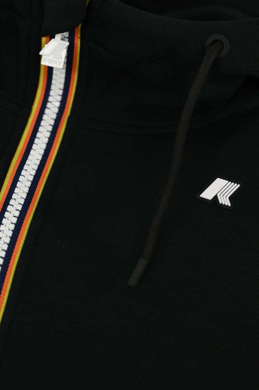 K-WAY Sweaters Black Pure Zwart