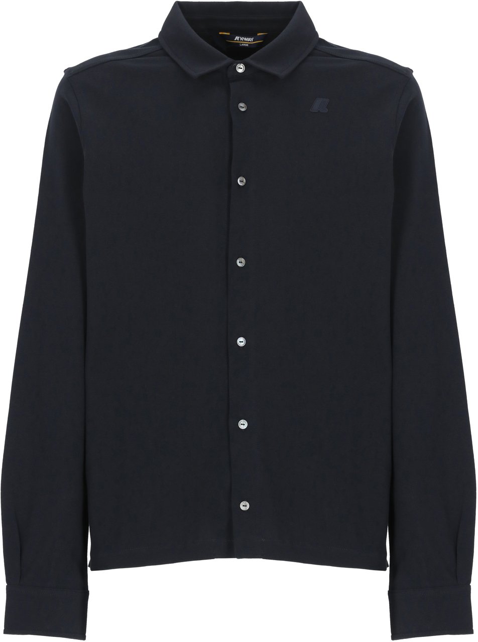 K-WAY Shirts Blue Blauw