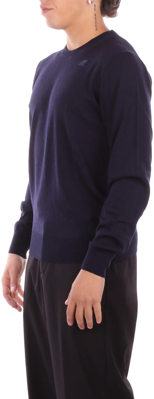K-WAY Sweaters Blue Depth Blauw