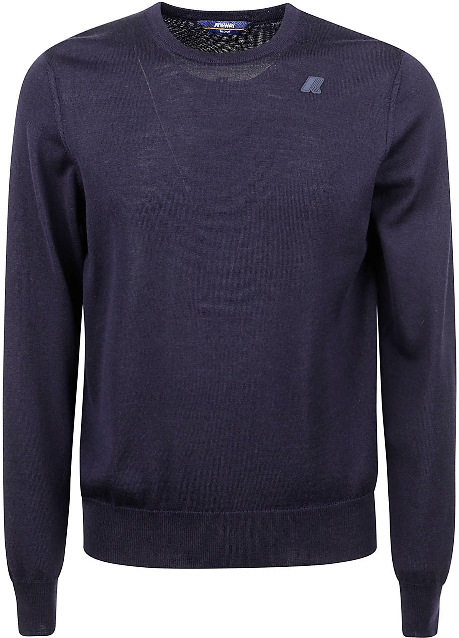 K-WAY Sweaters Blue Blauw