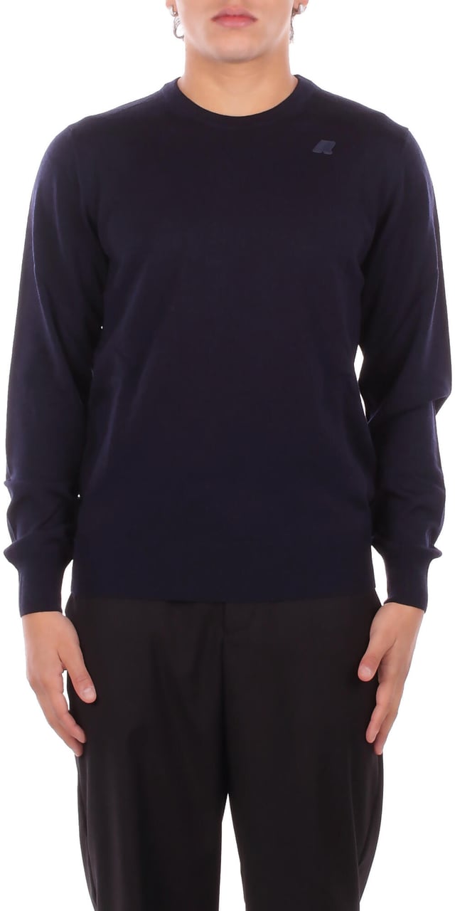 K-WAY Sweaters Blue Depth Blauw