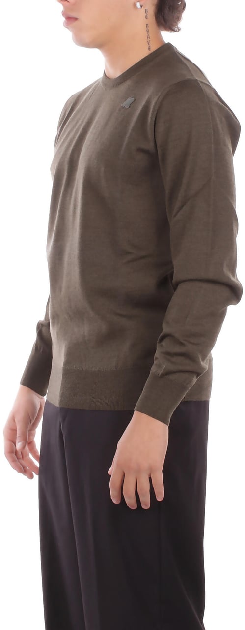 K-WAY Sweaters Green Blackish Groen