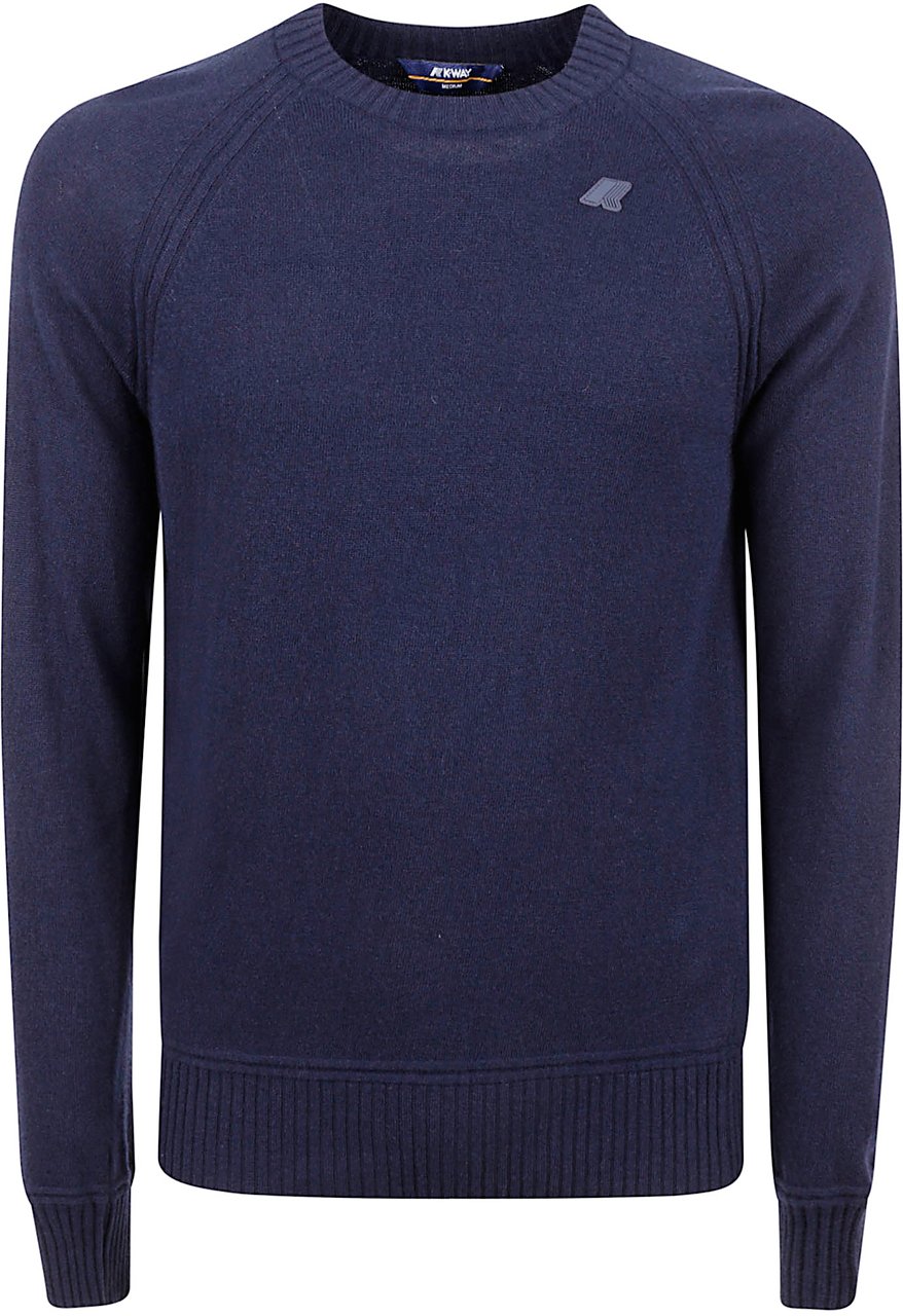 K-WAY Sweaters Blue Blauw