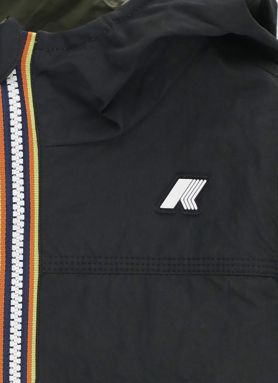 K-WAY Coats Black Zwart