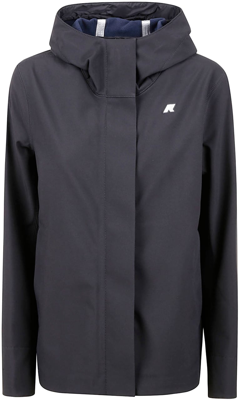 K-WAY Coats Black Zwart