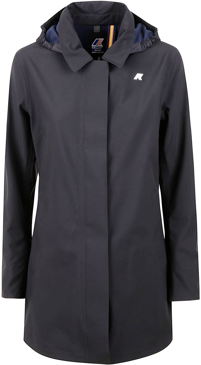 K-WAY Coats Black Zwart