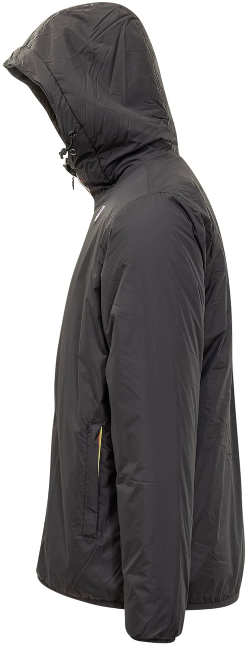K-WAY K-Way Giacca Nera con Cappuccio e Interno Teddy Zwart