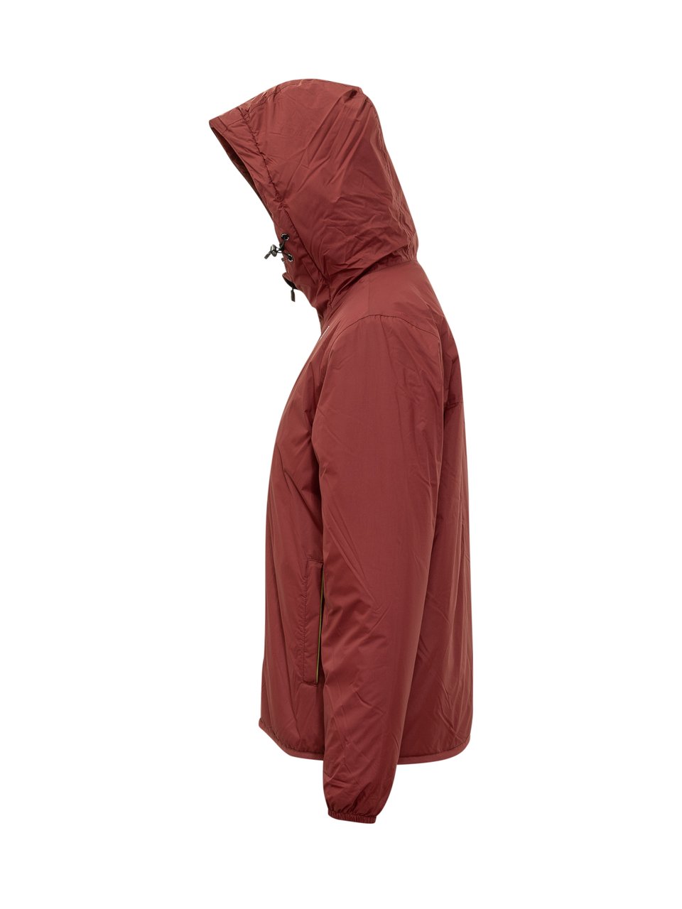 K-WAY K-Way Giacca con Cappuccio e Interno in Sherpa Rood