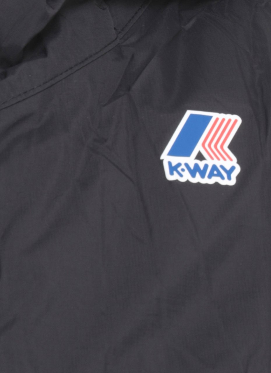 K-WAY Coats Black Zwart