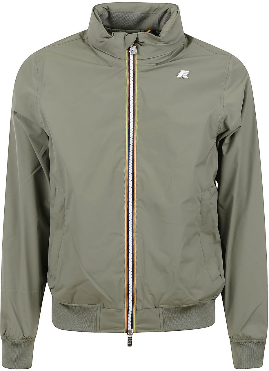 K-WAY Coats Militare Lime