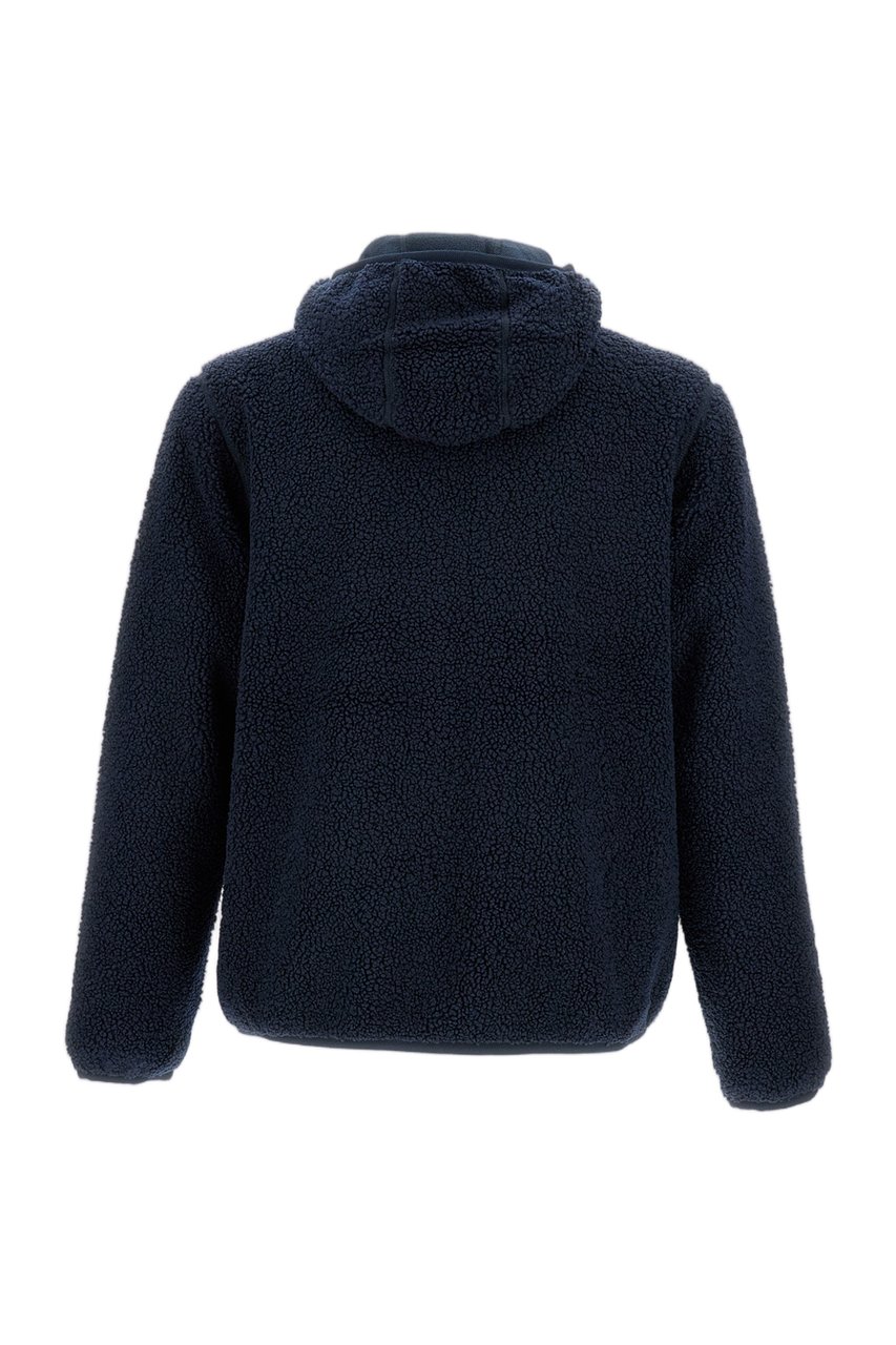 K-WAY Blue Jack Sherpa Reversible Jacket Blauw