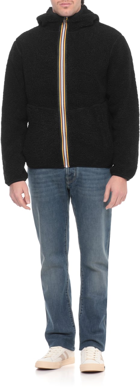 K-WAY Coats Black Zwart