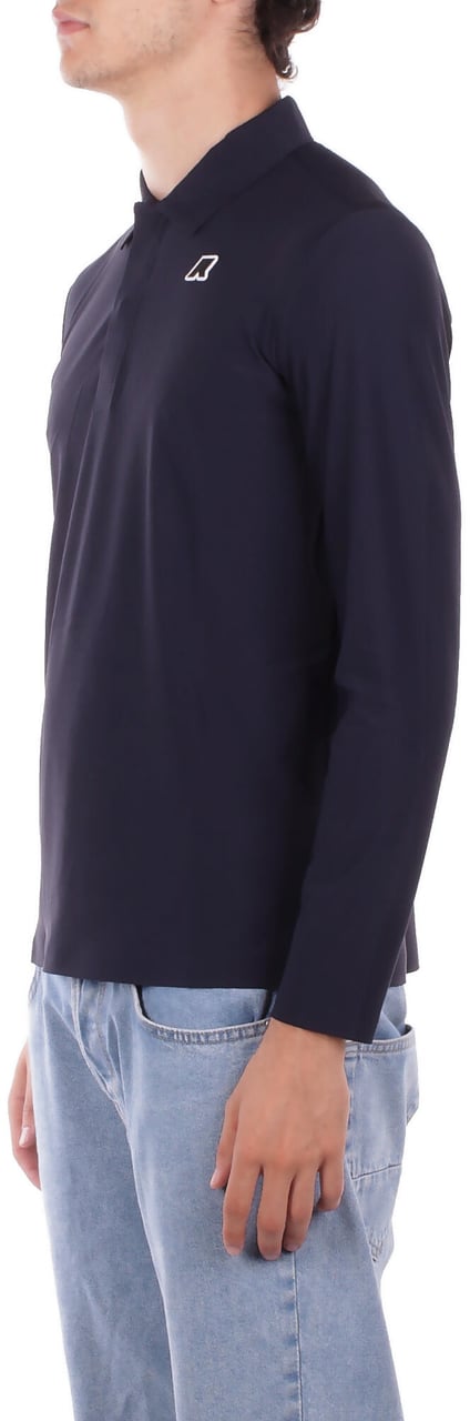 K-WAY T-Shirts And Polos Blue Depth Blauw