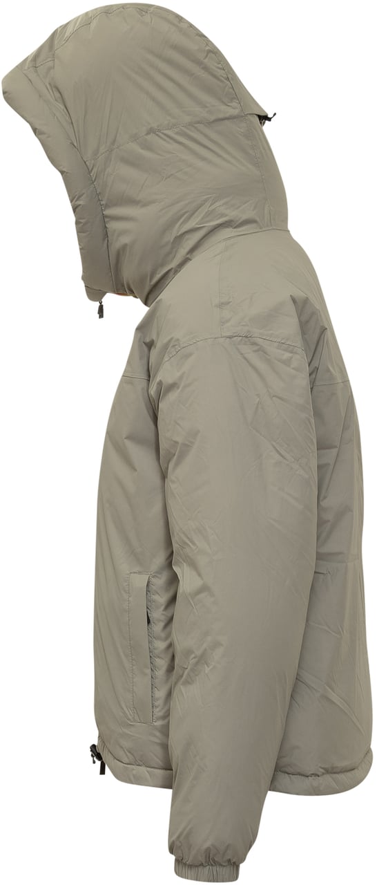 K-WAY Piumino con Cappuccio Beige K-Way Groen