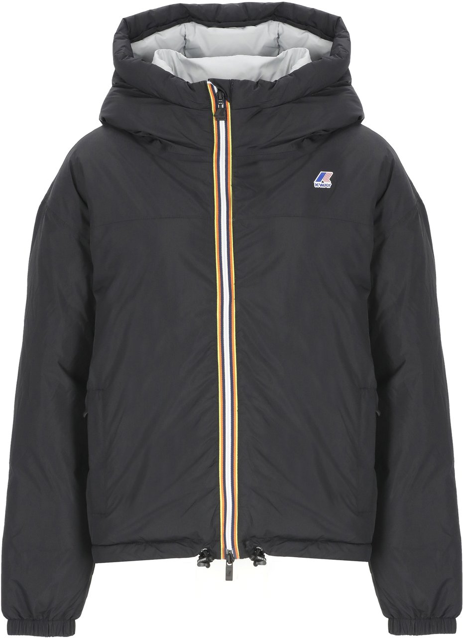K-WAY Coats Black Zwart